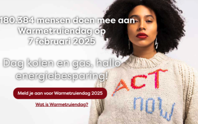 Warme truien dag vrijdag 7 februari